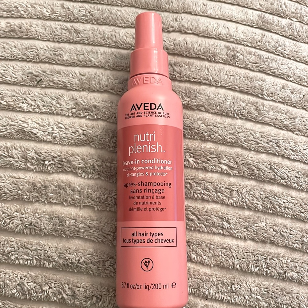 Brand new Aveda nutri plenish leave-in conditioner.